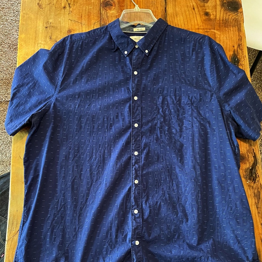 Hawker Rye (Stitch Fix) short sleeve button up 3XL